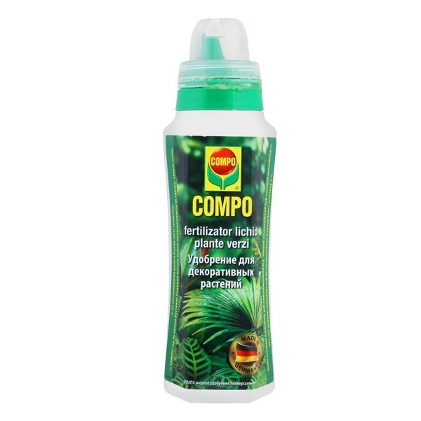 Удобрение Compo для зеленолистных растений и пальм 500 мл 4429